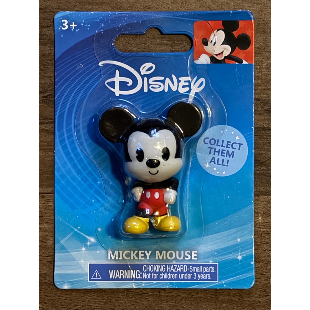 Disney Mickey Mouse Mini Figure Just Play 2022 Collectible Stylized Toy 33300